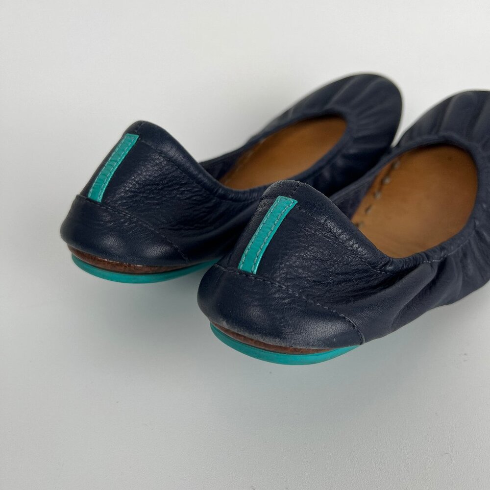 Tieks Foldable Ballet Flat Leather Slip On Travel Shoe Minimalist Comfortable - Picture 10 of 16